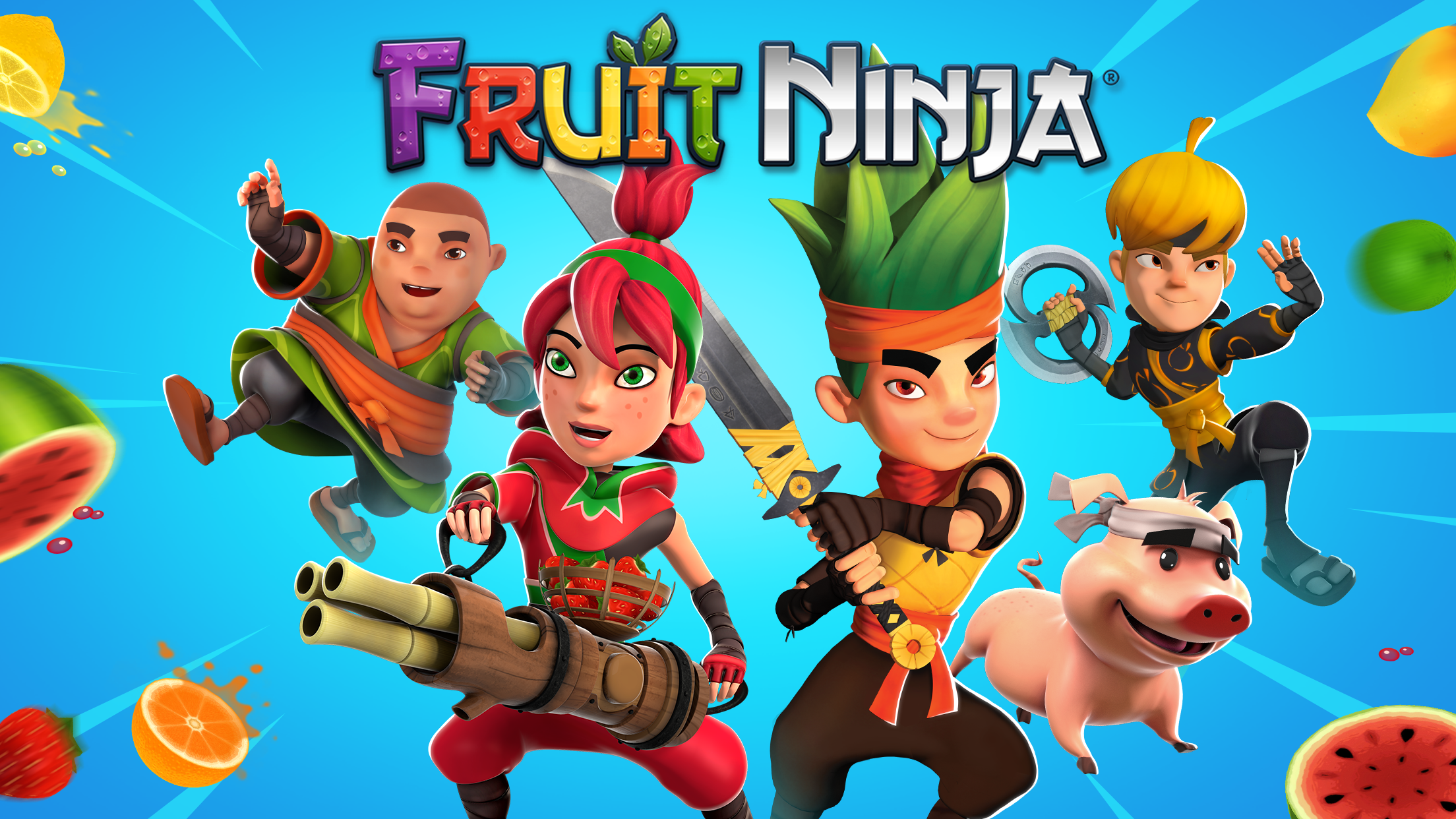 Fruit Ninja® ゲームのスクリーンショット