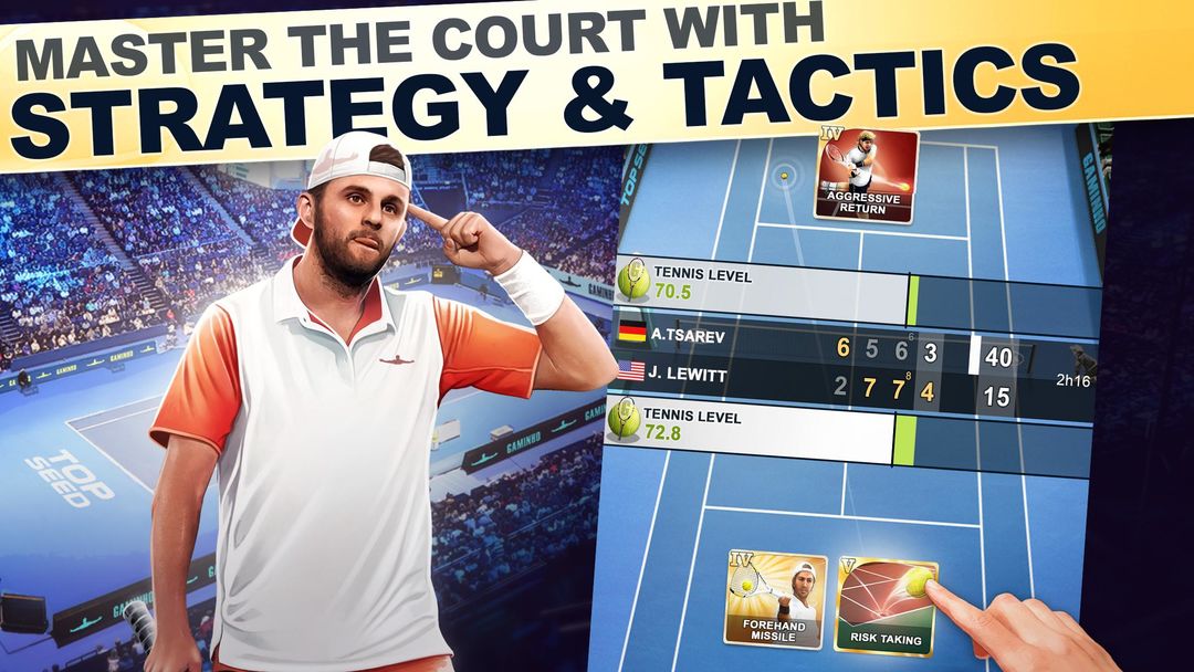 TOP SEED Tennis Manager 2024 screenshot game