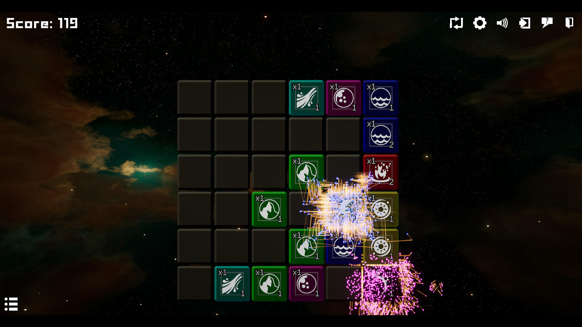 Screenshot of Djikstra's Enigmatic Puzzle Cube