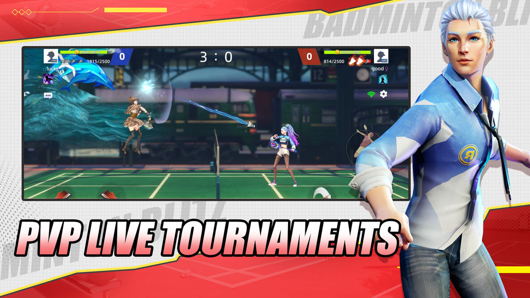 Screenshot of Badminton Blitz - Championship
