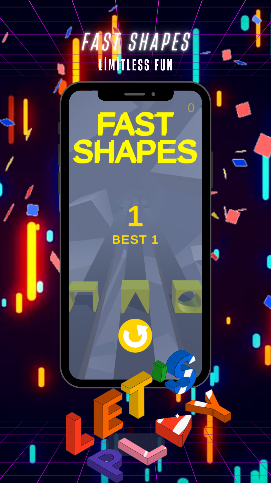 Fast Shapes Game Screenshot