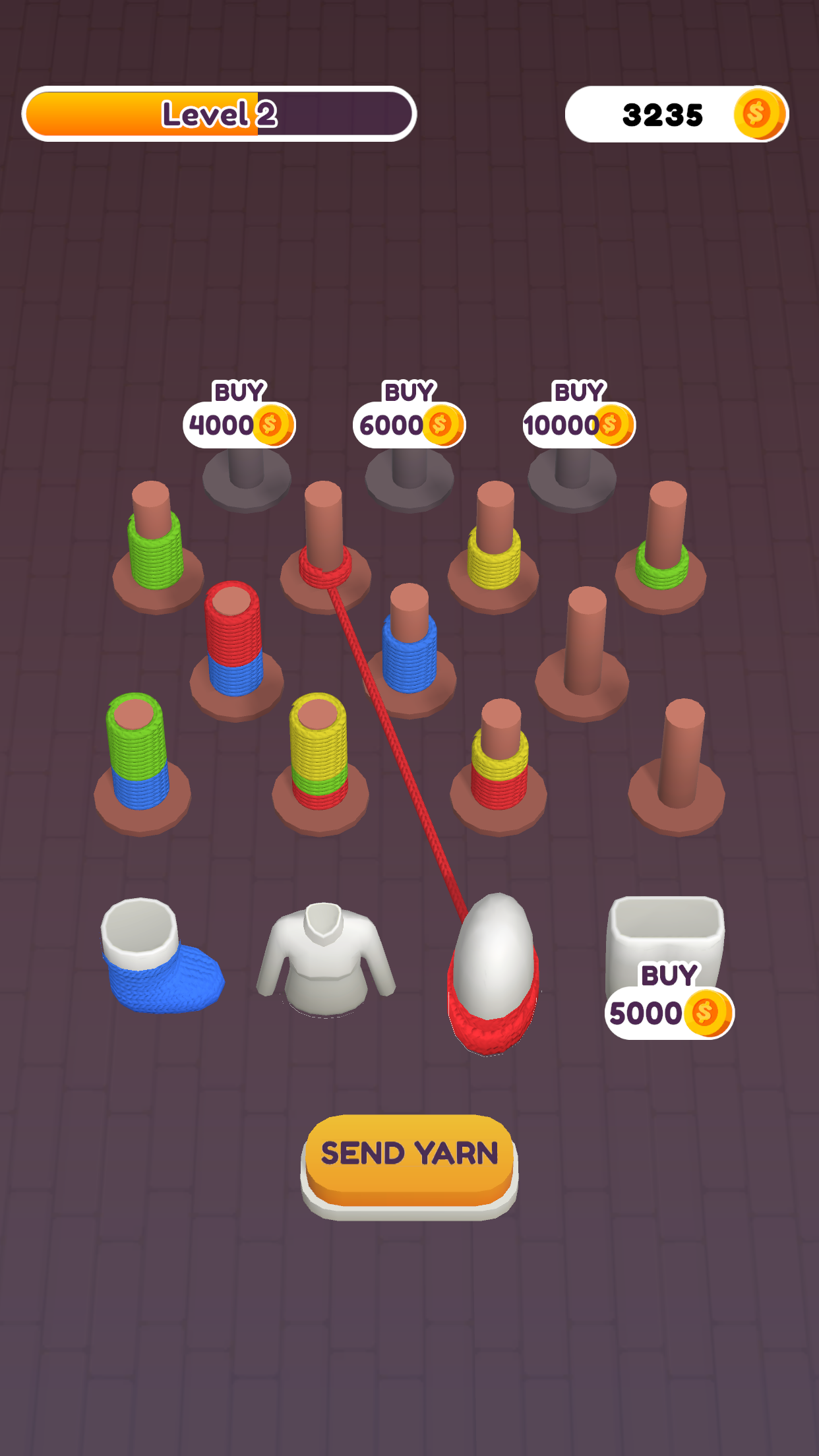 Knitting Sort ภาพหน้าจอเกม