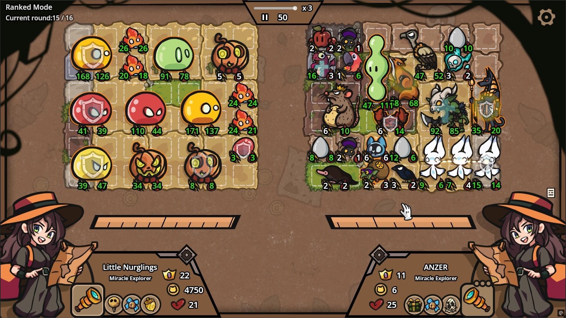 Monster Battles Game Screenshot