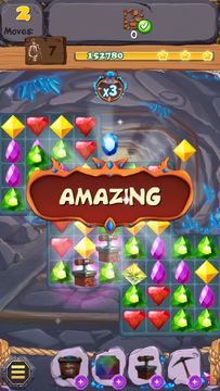 Royal Gem Rescue: Match 3 Game Screenshot