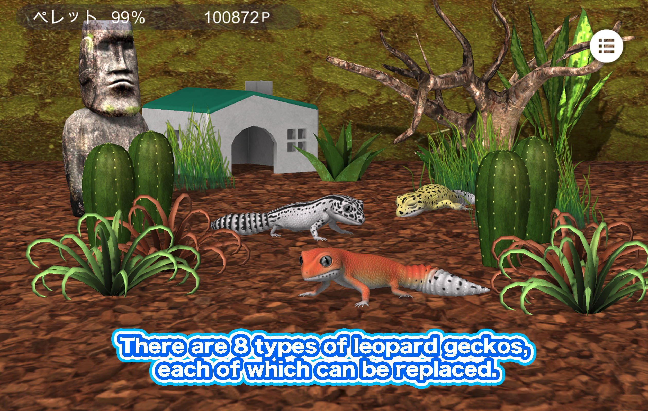 My leopard gecko Game Screenshot