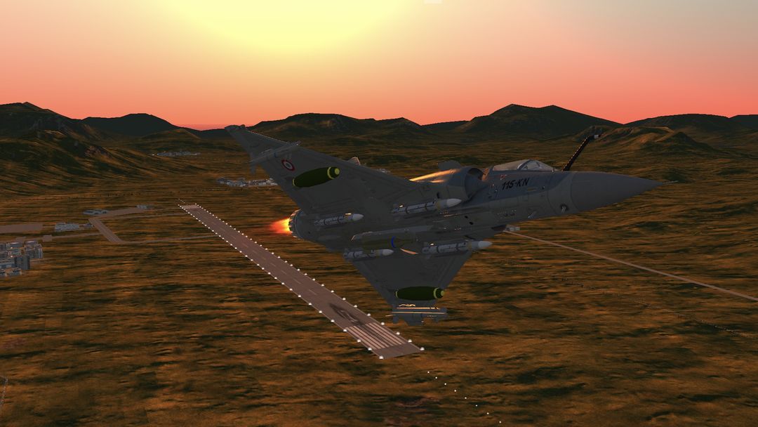Screenshot of Armed Air Forces - Flight Sim