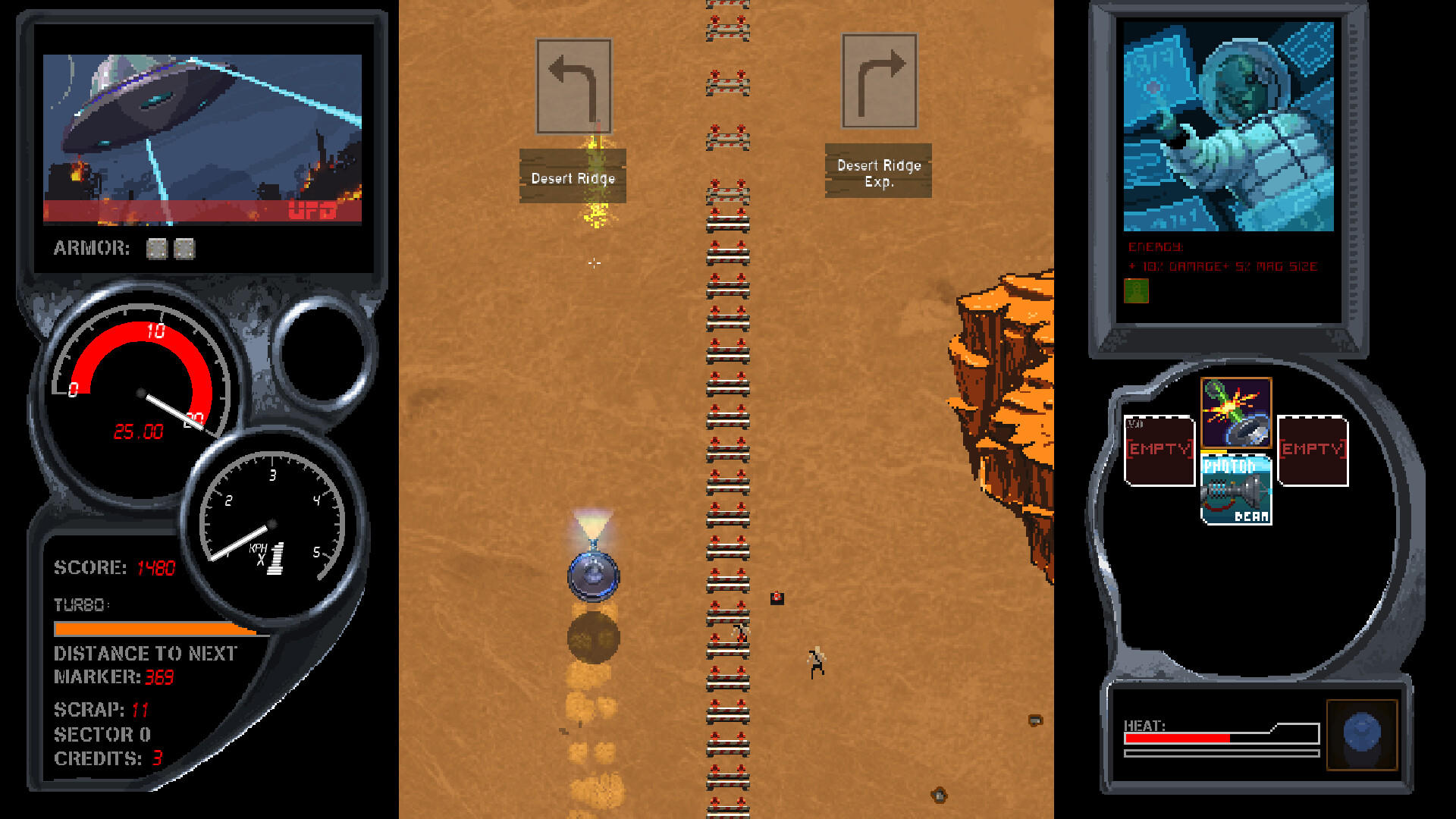 Screenshot of Highway Rampage