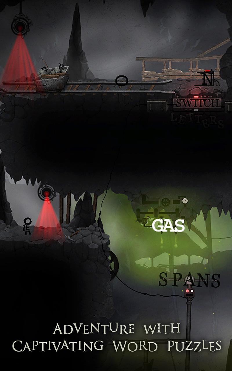 Typoman Mobile Game Screenshot
