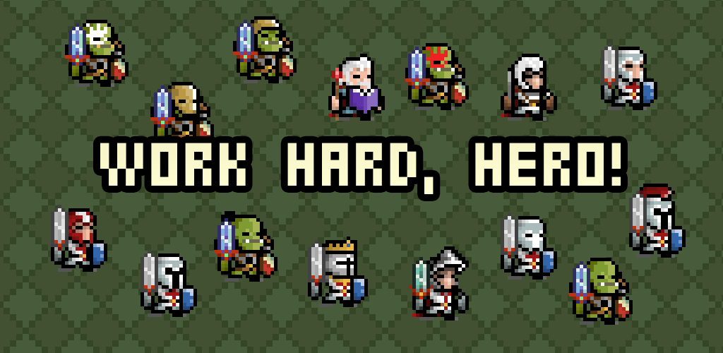 Banner of Work hard, Hero! 1.1.4