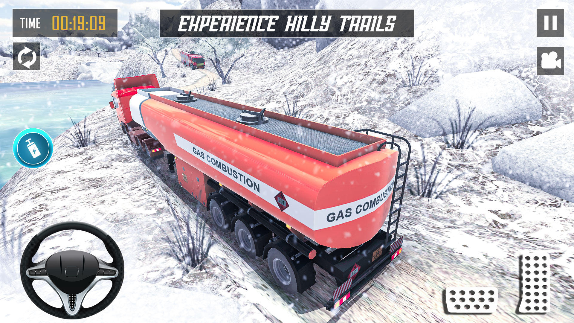 Screenshot of US Oil Tanker Sim:Truck Games