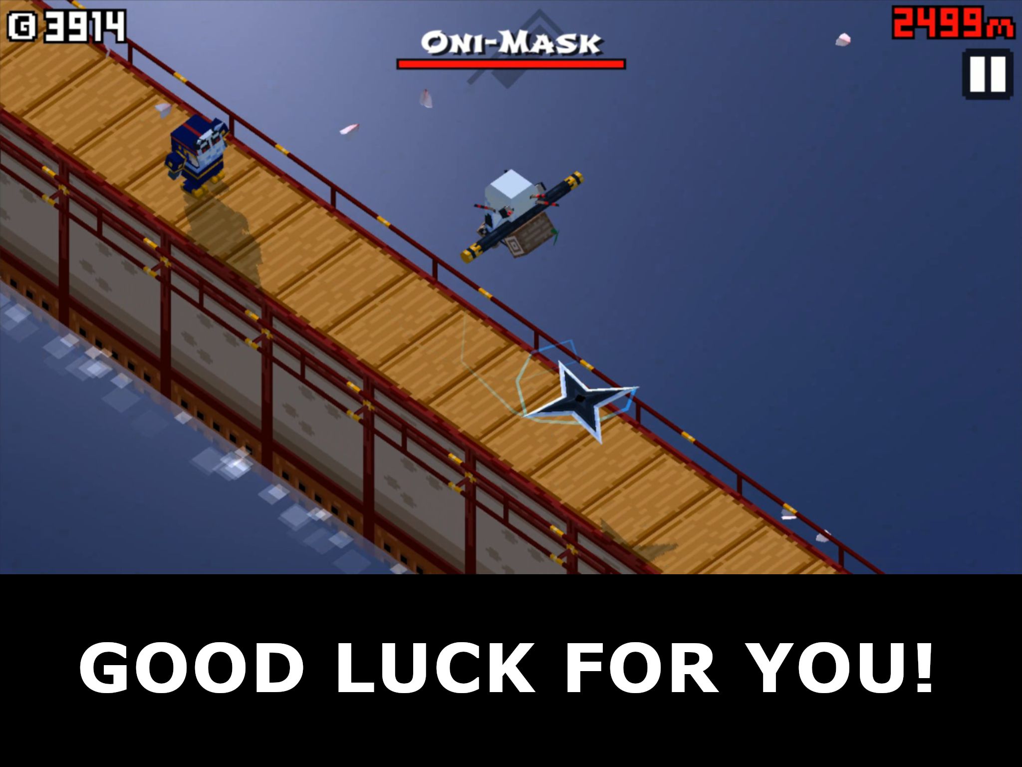 ZigZag Ninjado Game Screenshot