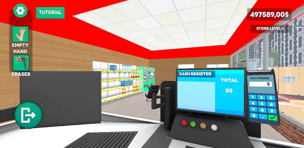 Banner of Supermarket Simulator 2024 