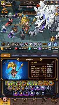 Valkyrie Idle Game Screenshot