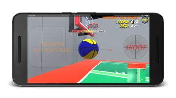 Скриншот игры Basketball Total Free Shot
