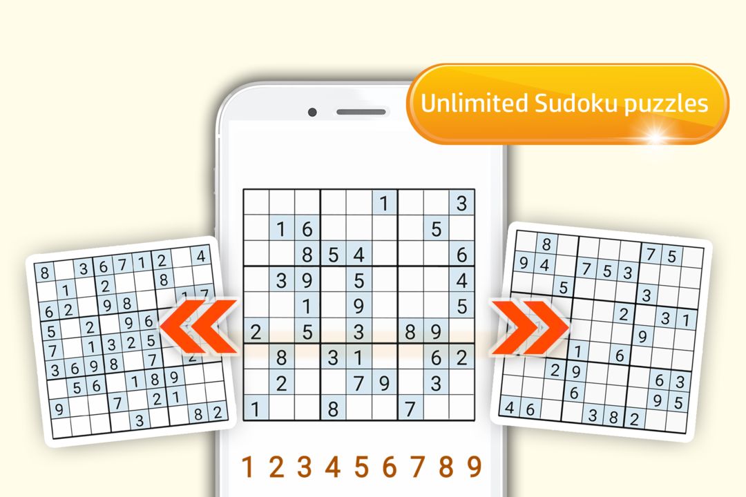 Tahoe Sudoku 數獨,經典數獨謎題,解謎益智任務遊戲截圖