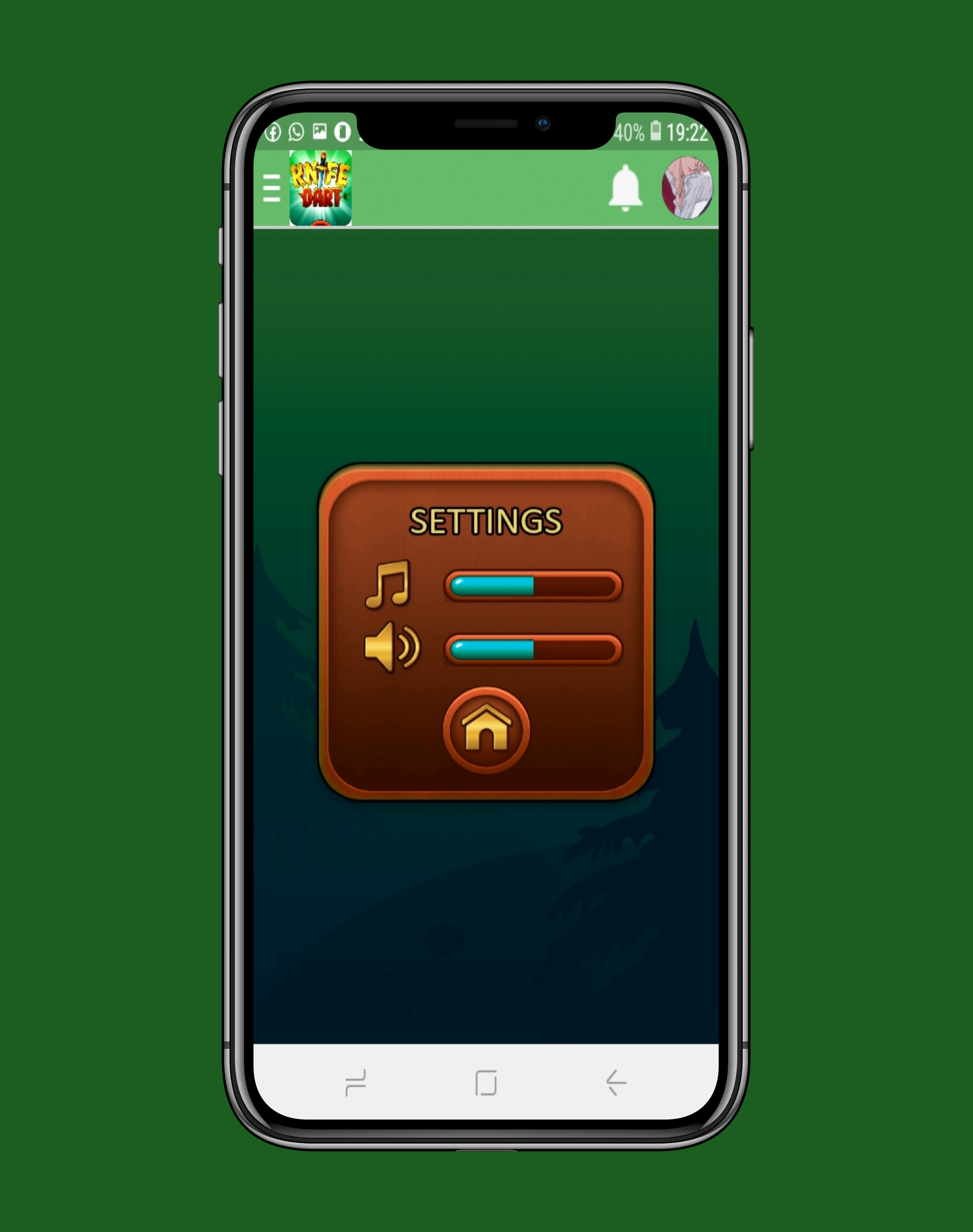 Knife dart: Adventure Game Screenshot