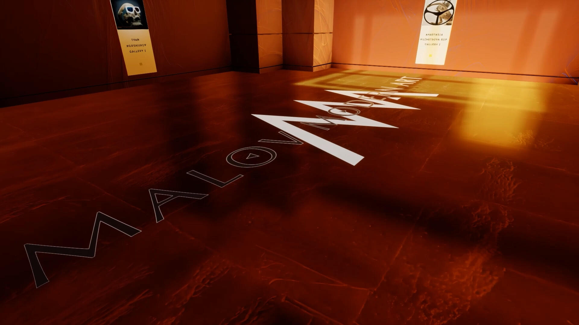 MalovModernArt Virtual Museum ภาพหน้าจอเกม