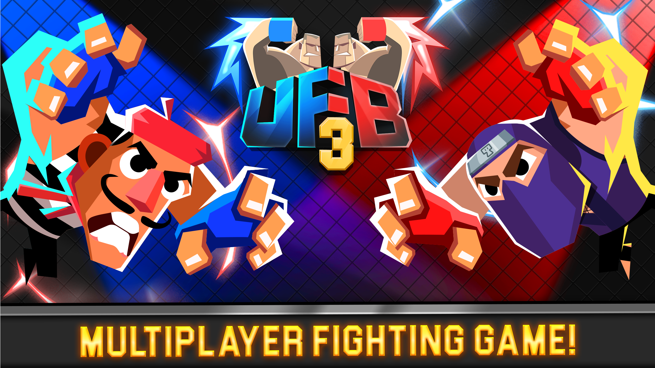 Screenshot 1 of UFB 3: Ultra Fightning Bros- Ultimate 2player Fun 1.0.32