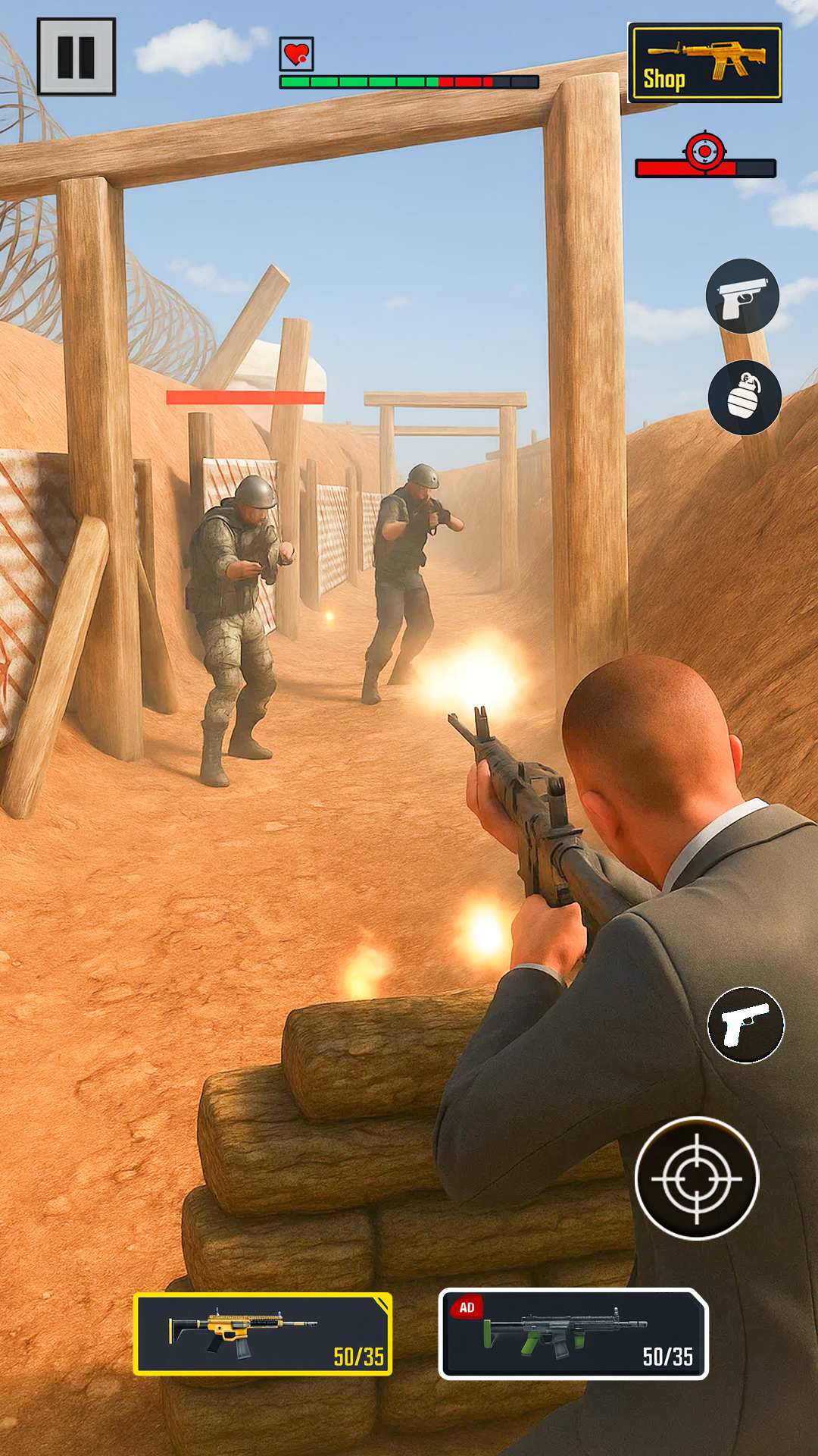 Elite Agent: Gun Shooting Game Game Screenshot
