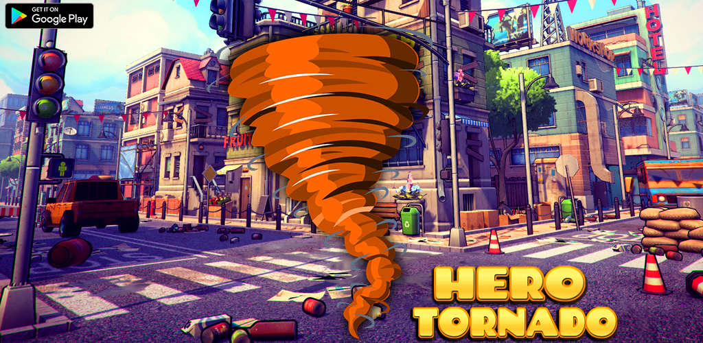 Banner of Herói Tornado: Melhor jogo io 2.1.9