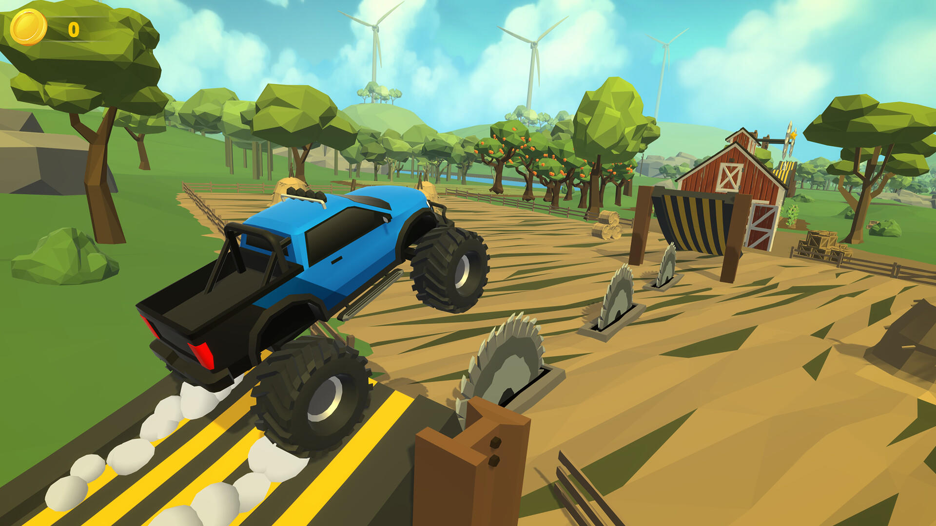 Stunt Paradise Game Screenshot