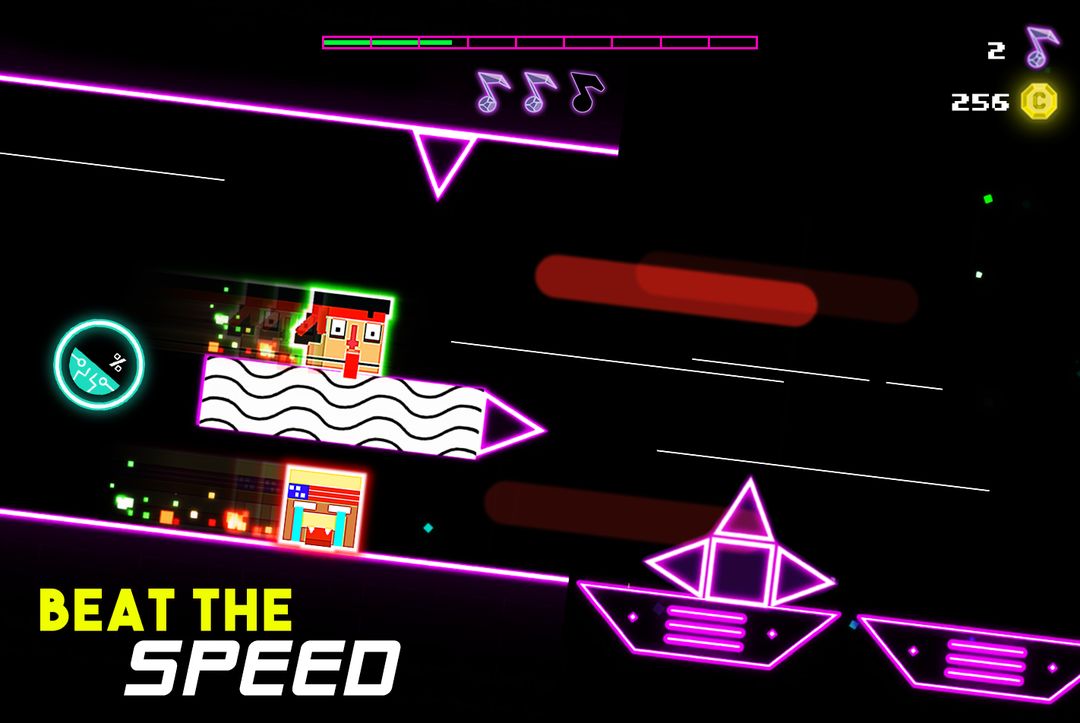 Screenshot of Daft Jump - Addictive platformer game