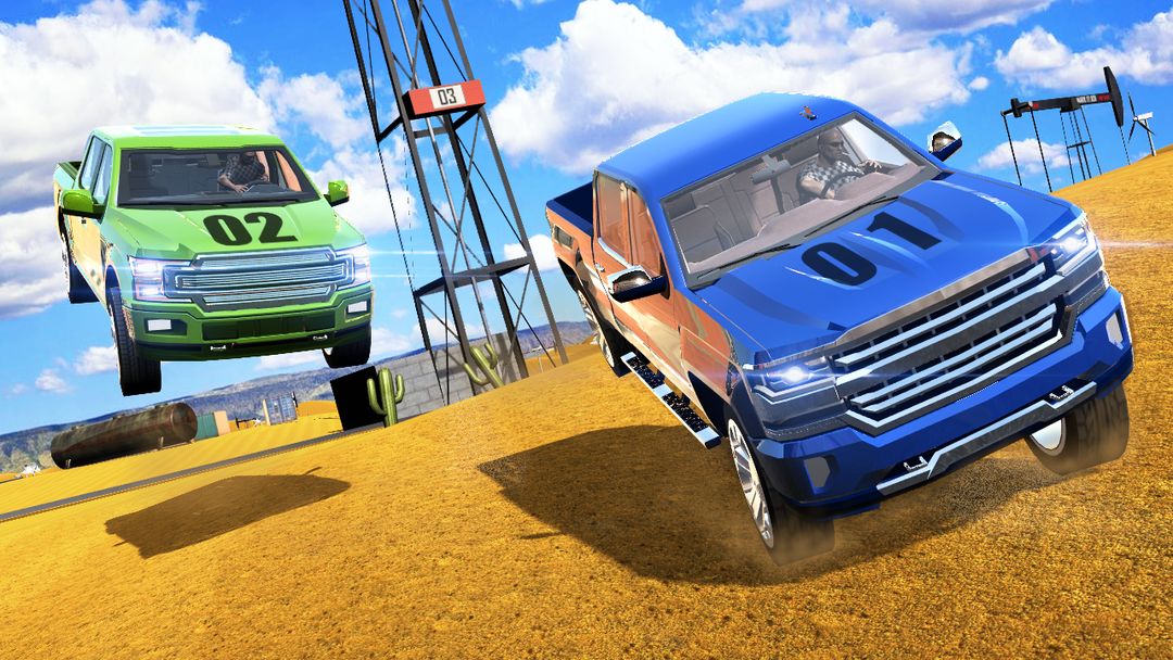 Offroad Pickup Truck Simulator遊戲截圖