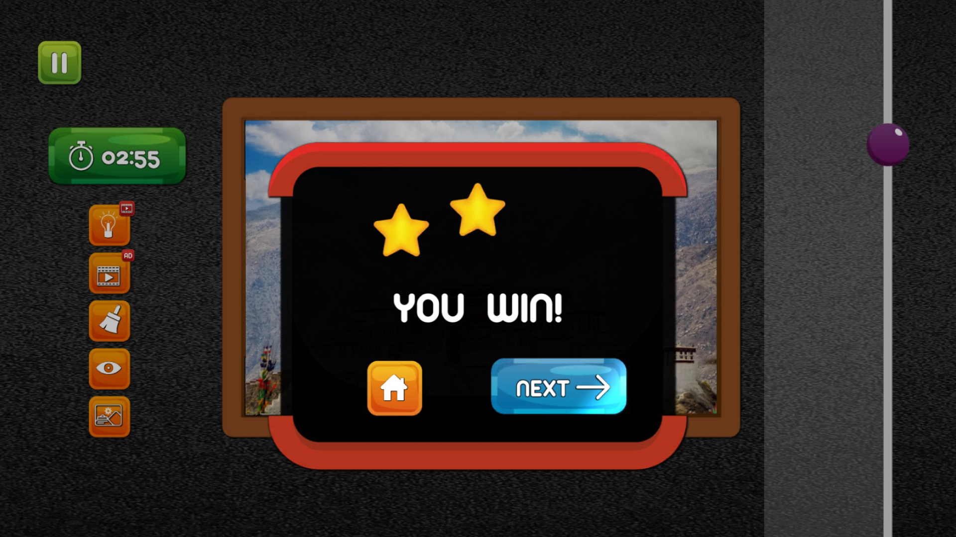 Drop fit Jigsaw Puzzle Game Screenshot