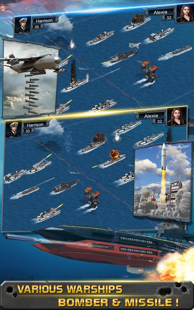Battle of Warship : War of Navy screenshot game