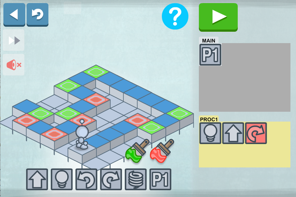 Lightbot : Programming Puzzles Game Screenshot