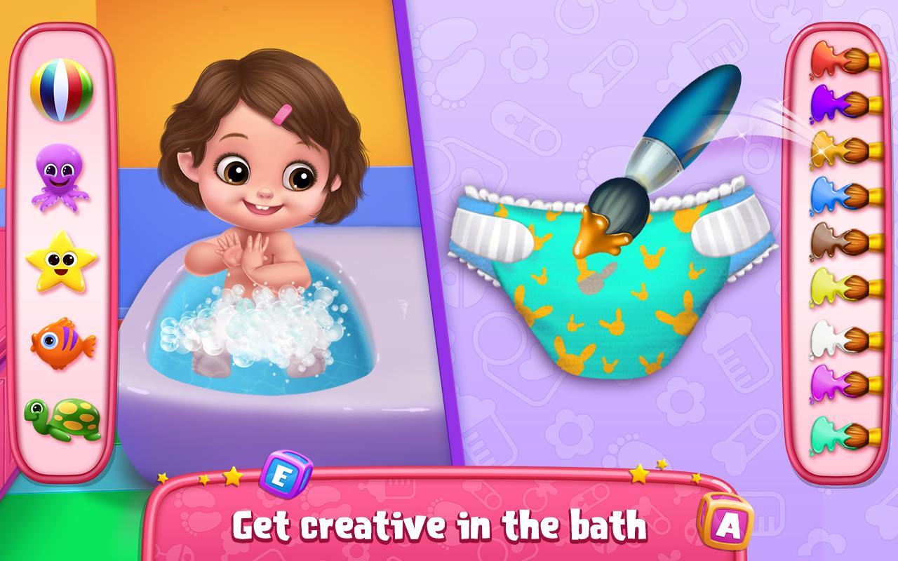 Babysitter Daycare Mania Game Screenshot