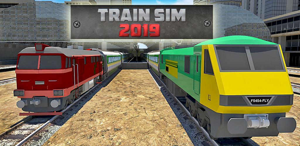 Banner of Train Sim 2020 Современный поезд 3D 30.9