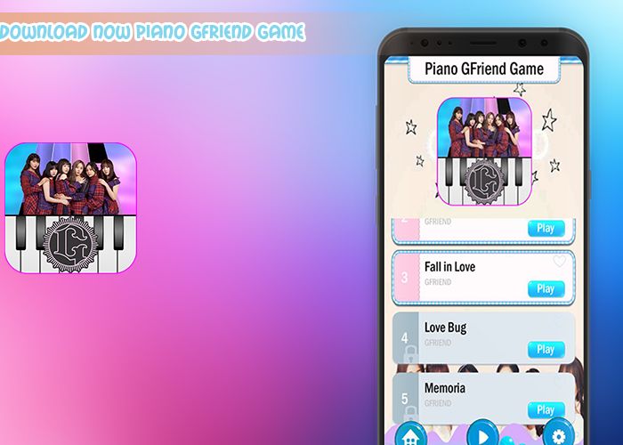 Piano Tiles GFRIEND Games screenshot game