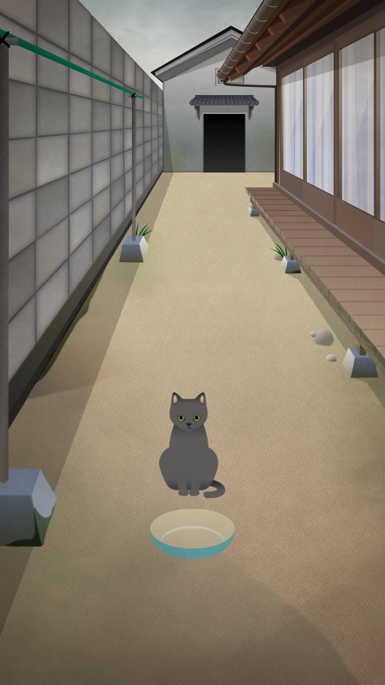 ねこやしき [無料の放置ゲーム！本当にあったら怖いホラー] Game Screenshot