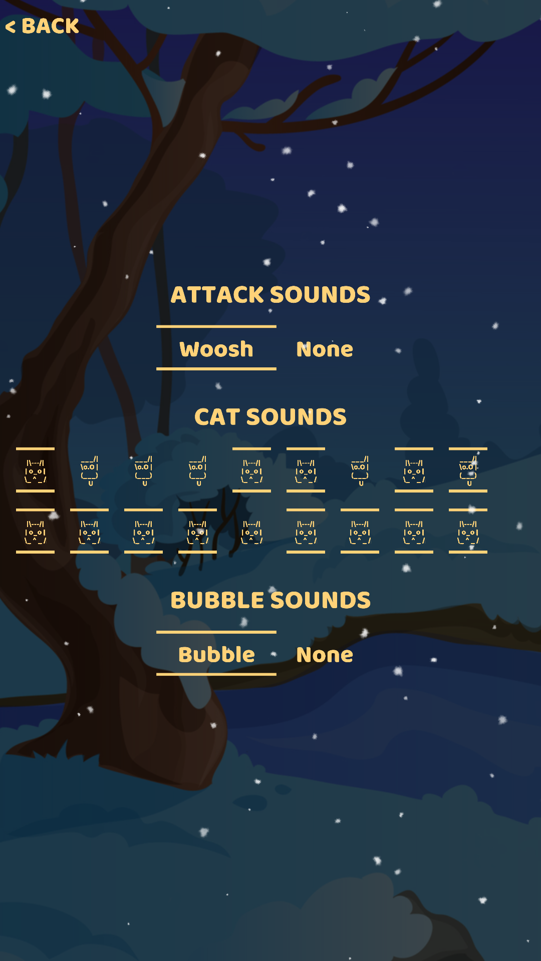 Bubble Cats 게임 스크린샷