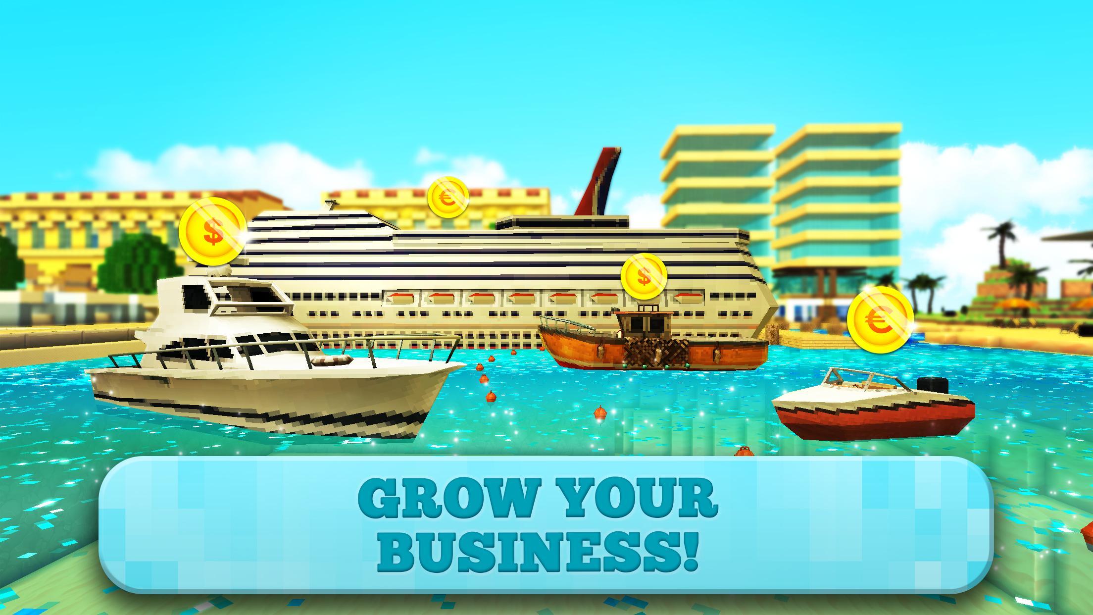 Port Craft: Paradise Ship Game Screenshot