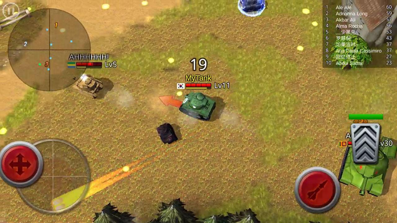 Screenshot of Battle Tank