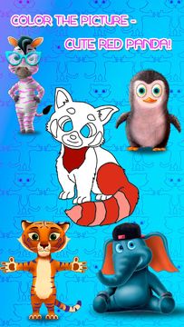 Zoo Hair Salon Game Screenshot