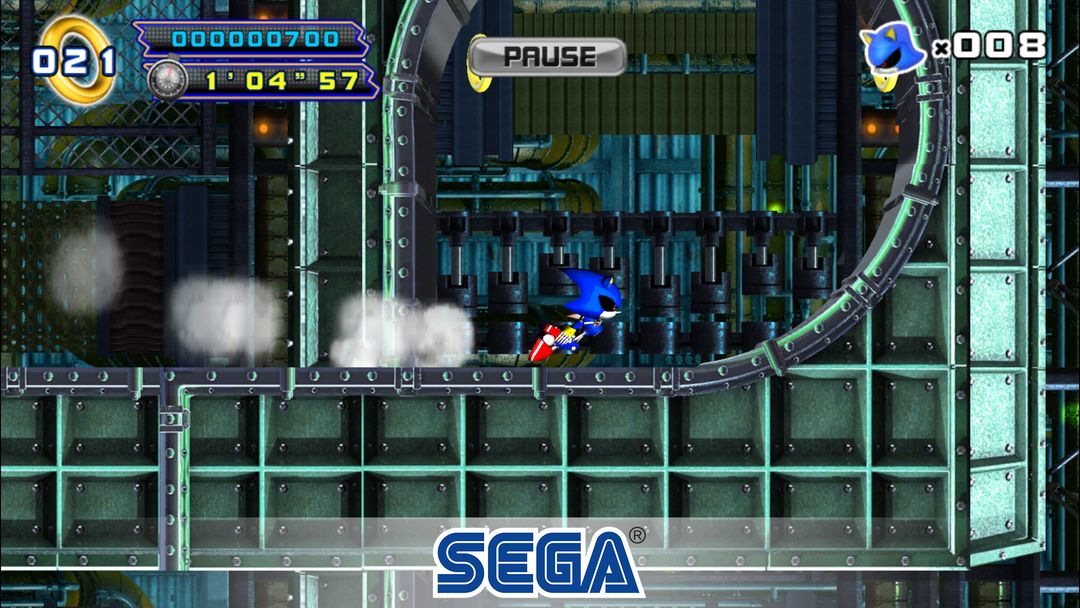 Sonic The Hedgehog 4 Ep. II ภาพหน้าจอเกม