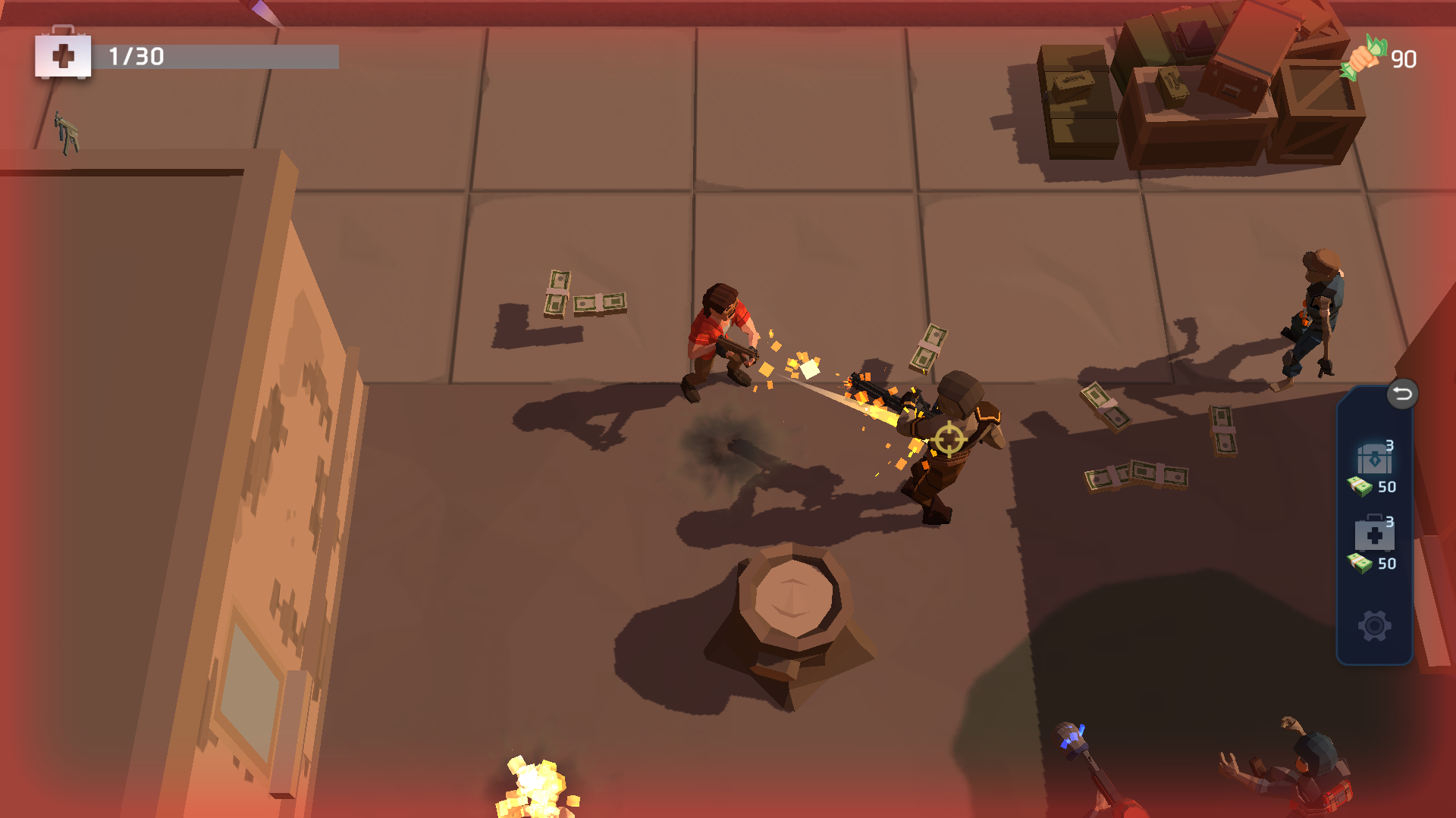 Legion of Zombie Terrors Game Screenshot
