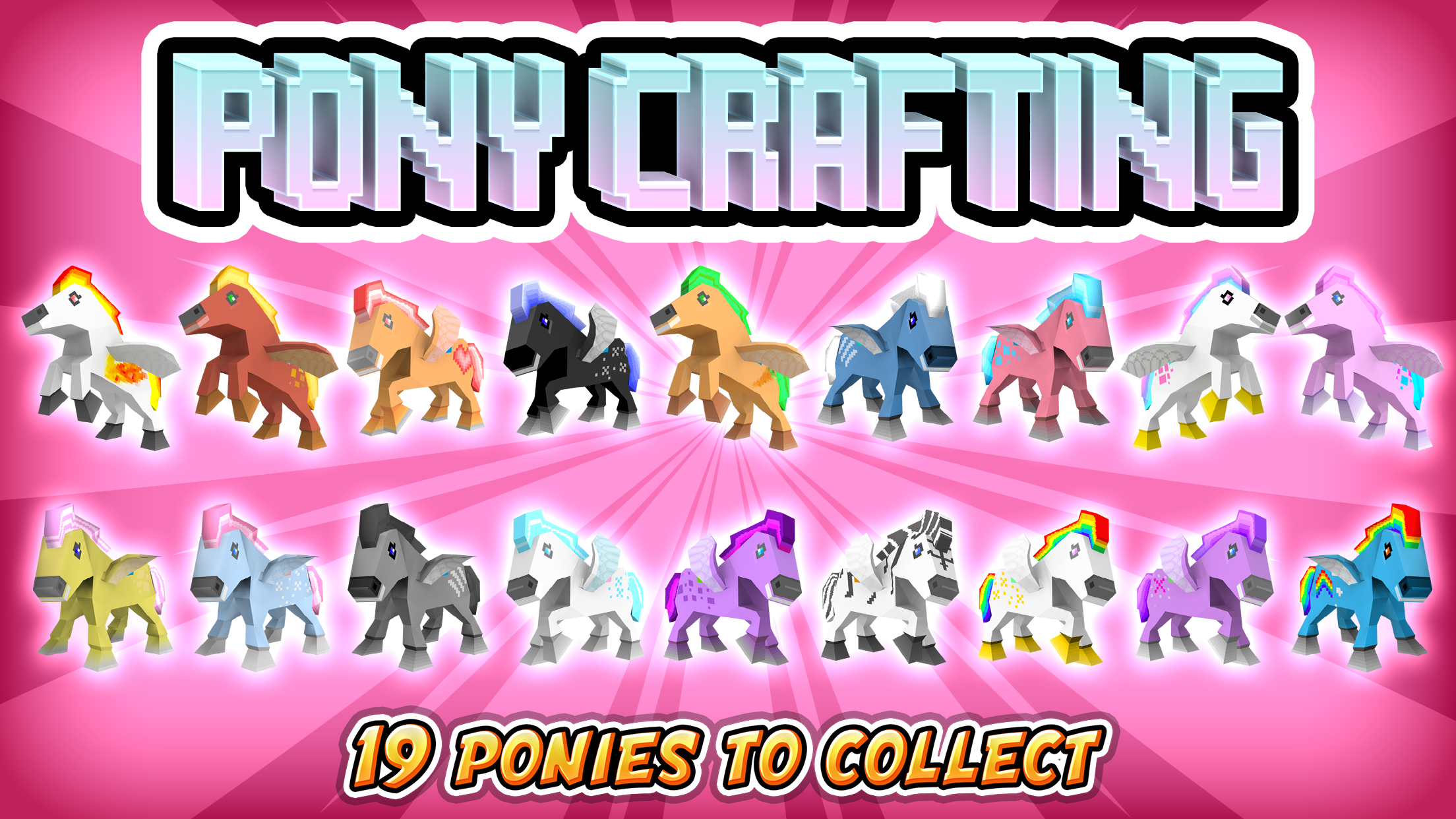 Screenshot 1 of Pony Crafting - Mundo Unicornio 1.8.1