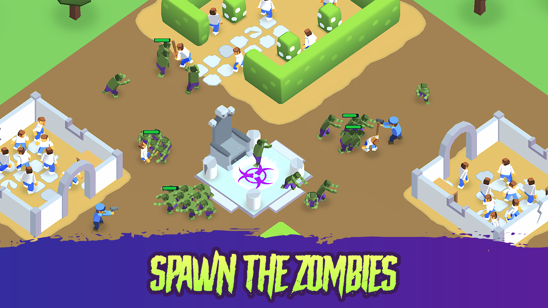 Screenshot of Zombie City Master-Zombie Game