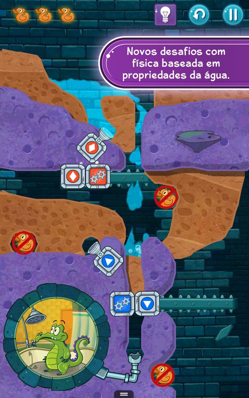 Captura de Tela do Jogo Where's My Water? 2