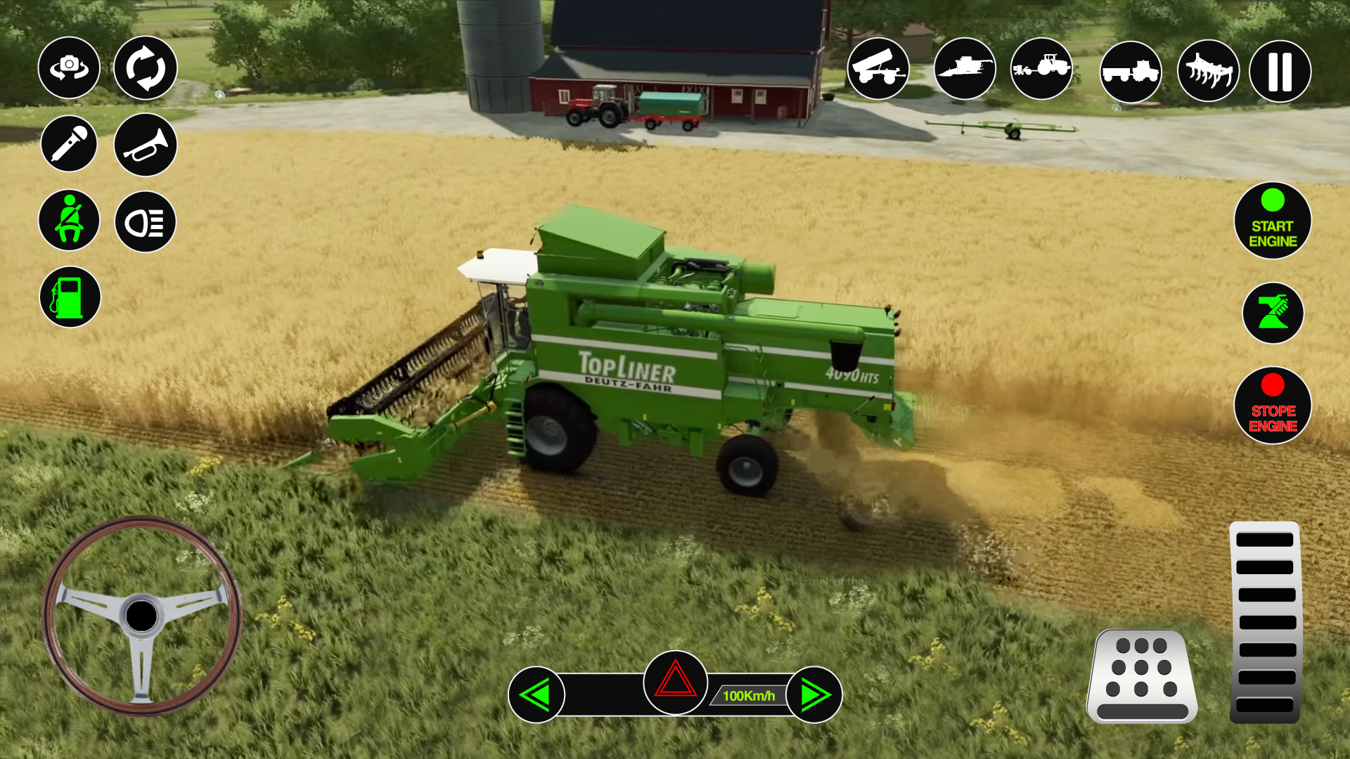 Screenshot of Farming Tractor Game Simulator