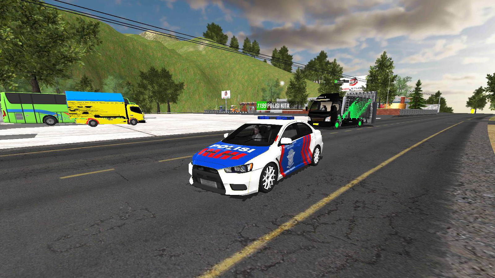 IDBS Mabar Polisi Online Game Screenshot