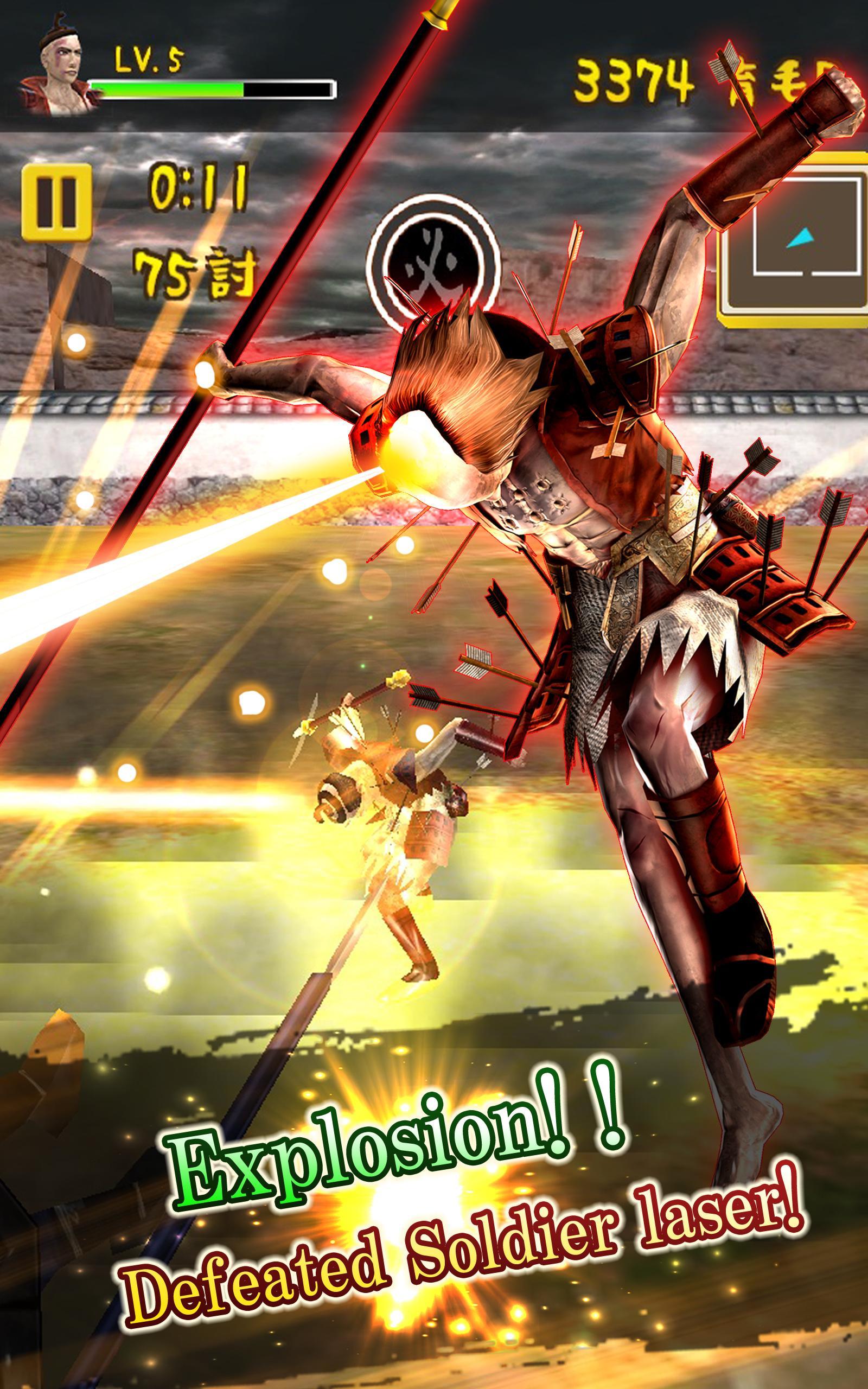 Stylish Defeated Soldier Game Screenshot