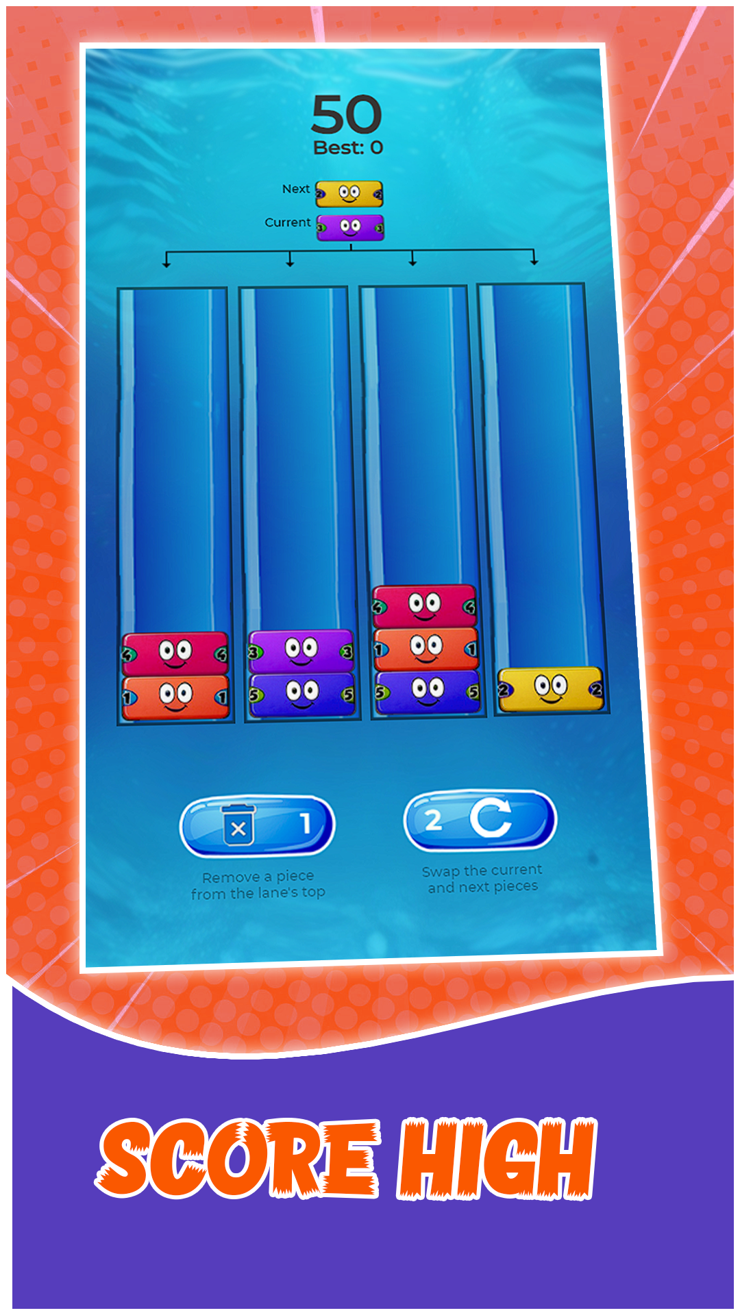 Number Merger- Logical Puzzle Game Screenshot