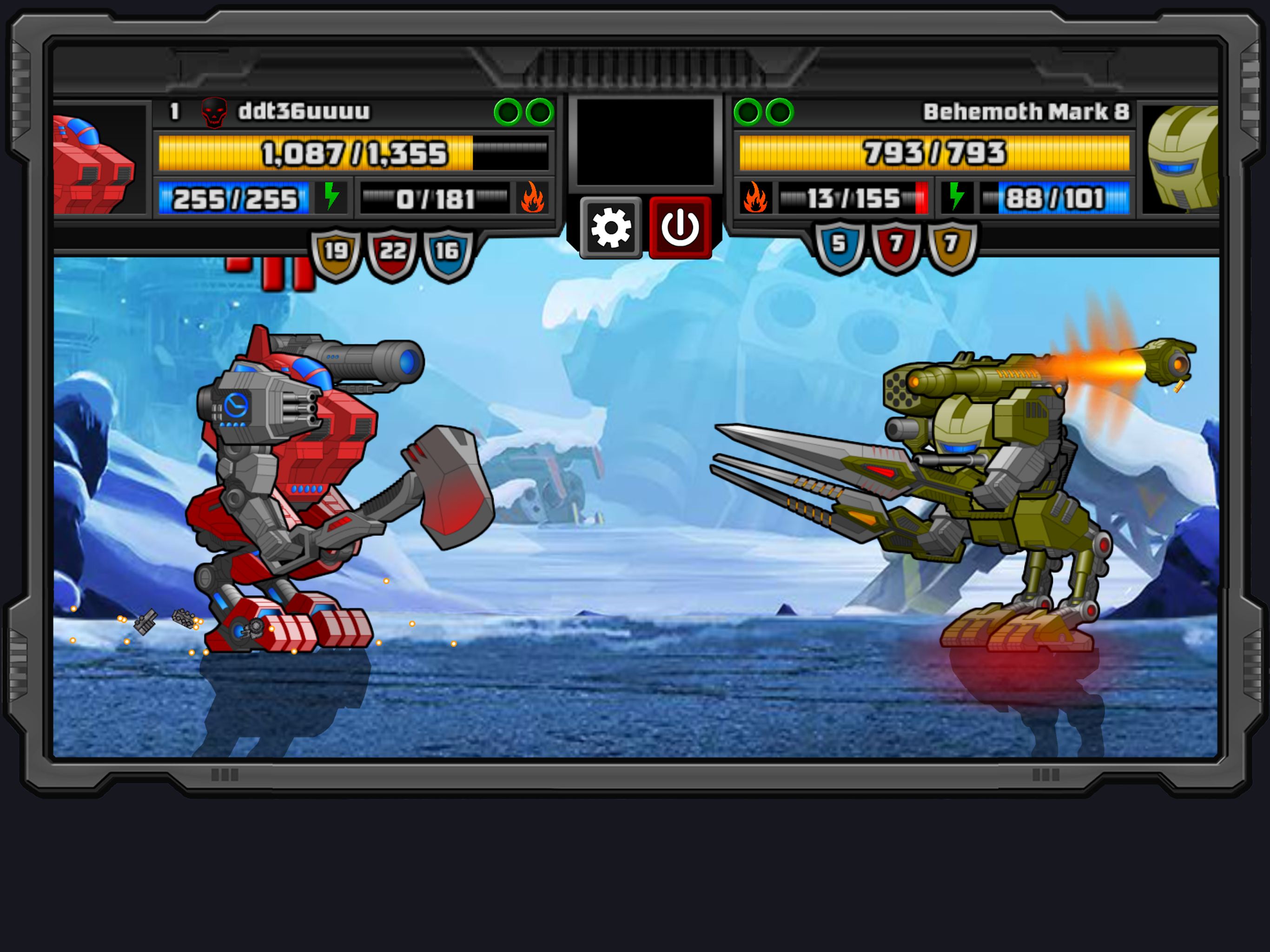 Super Mechs ภาพหน้าจอเกม