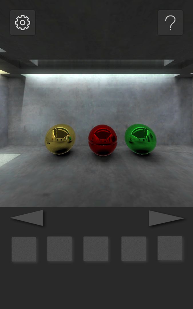 Escape from Concrete room 1 screenshot game