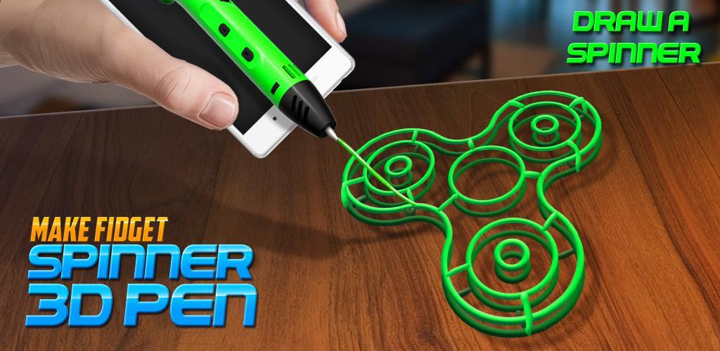 Banner of Buat Pena 3D Fidget Spinner 1.0